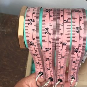 Sewing new ruler tape measure lanyards